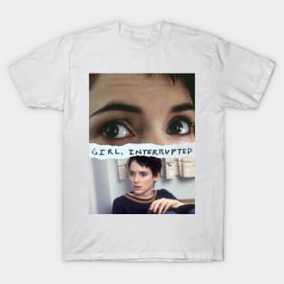 "Girl, Interrupted At Her Writing" T-Shirt